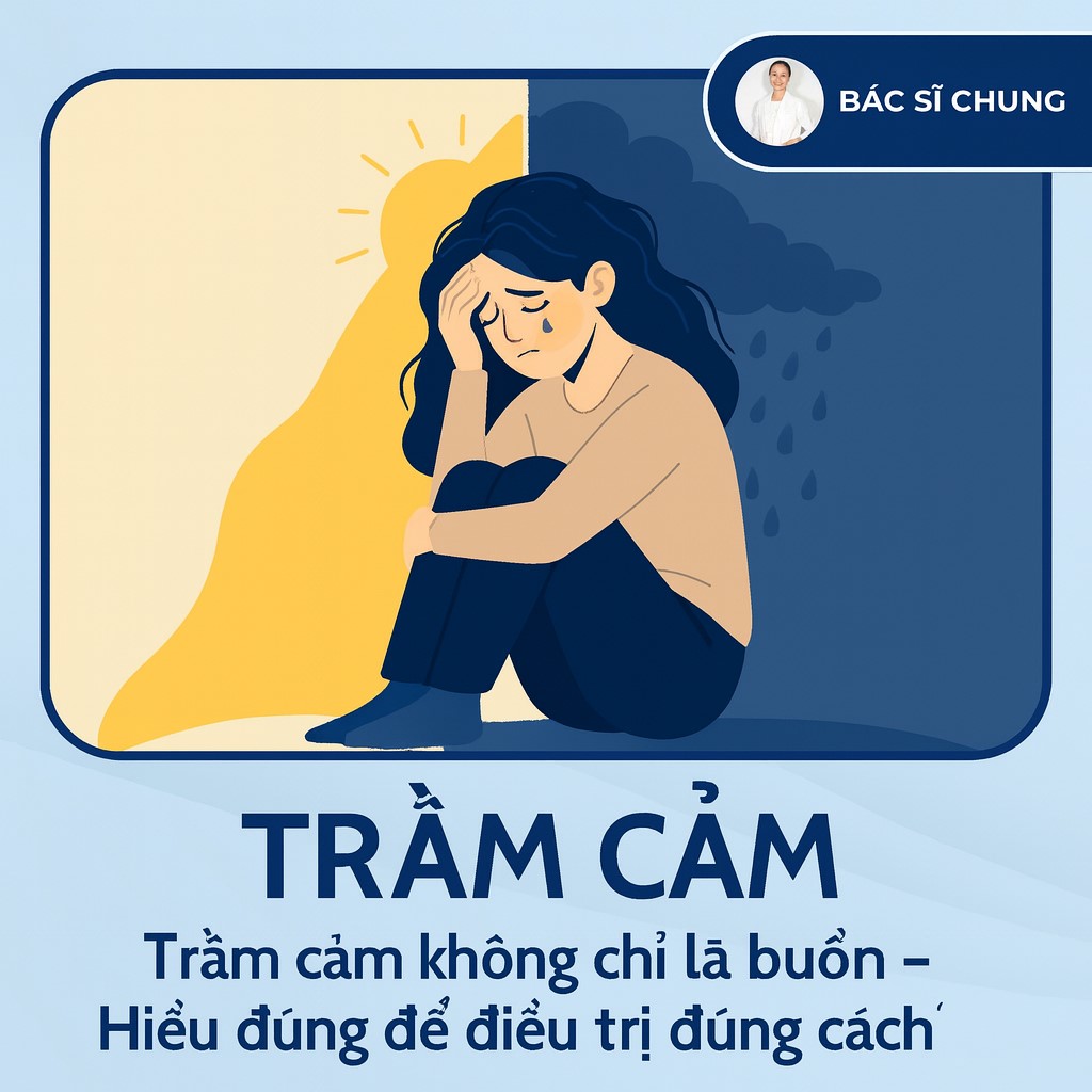 Trầm cảm không chỉ là buồn – Hiểu đúng để điều trị đúng cách